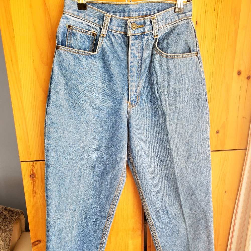 Vintage Jacko Jeans Women's Medium Wash High Rise Tapered Leg Jeans 26